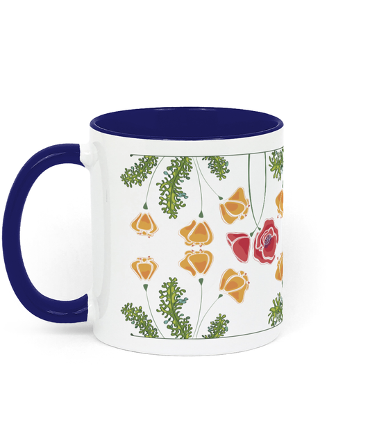 Field of Poppies Mug